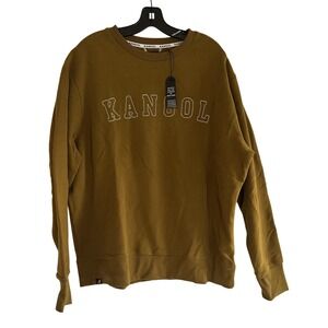 Brand New Kangol‎ - Born British Men's XL Tapenade Crewneck Fleece Pullover